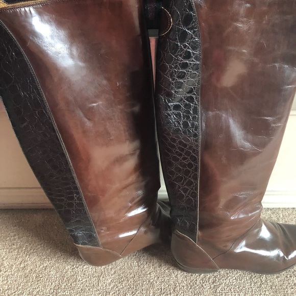 Vintage Bally Knee High Boots - Picture 2 of 6